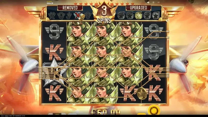 1942: Sky Warrior slot screenshot 10