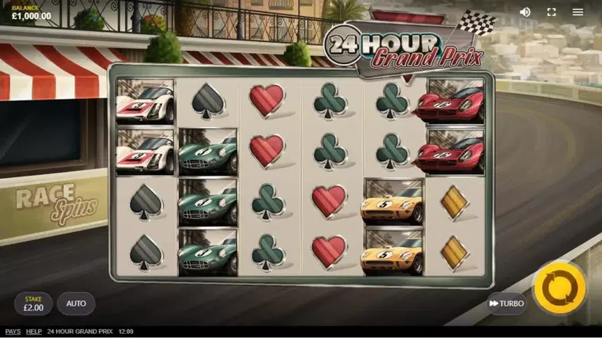 24 Hour Grand Prix slot screenshot 1
