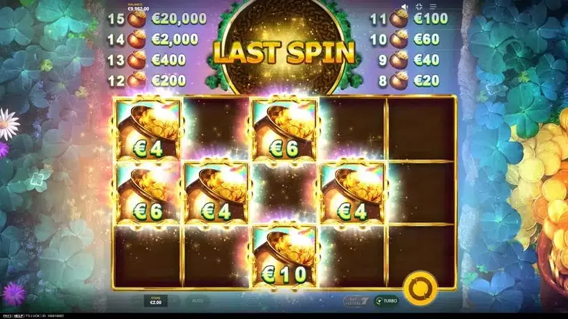 7’s Luck slot screenshot 5