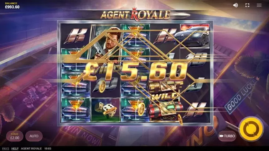 Agent Royale slot screenshot 3