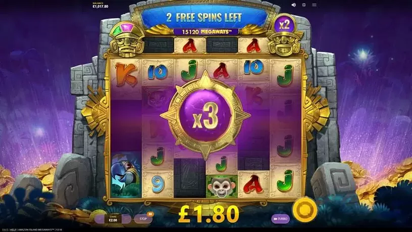 Amazon Island MegaWays slot screenshot 5