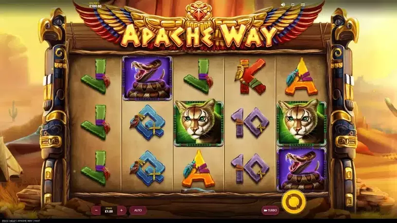 Apache Way slot screenshot 1