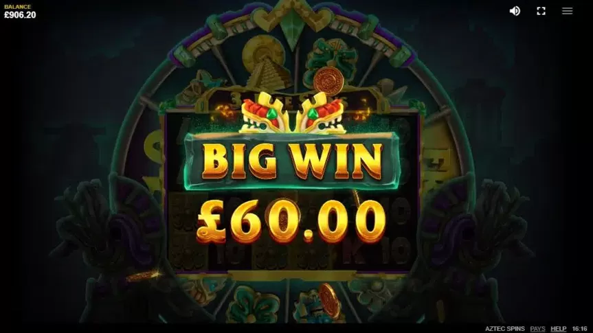 Aztec Spins slot screenshot 5