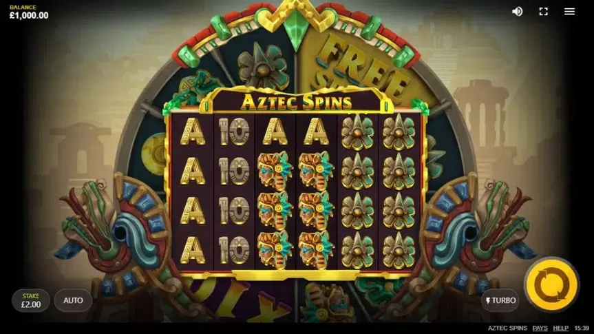Aztec Spins slot screenshot 1