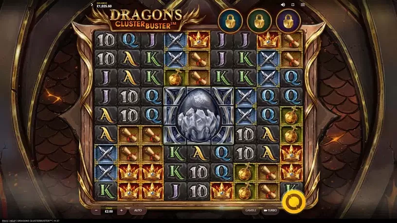 Dragons Clusterbuster slot screenshot 1