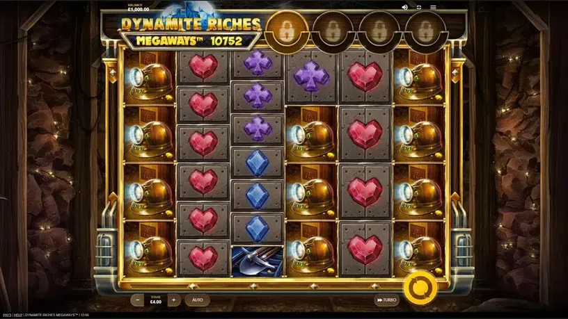Dynamite Riches Megaways slot screenshot 1