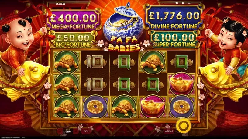 Fa Fa Babies slot screenshot 1