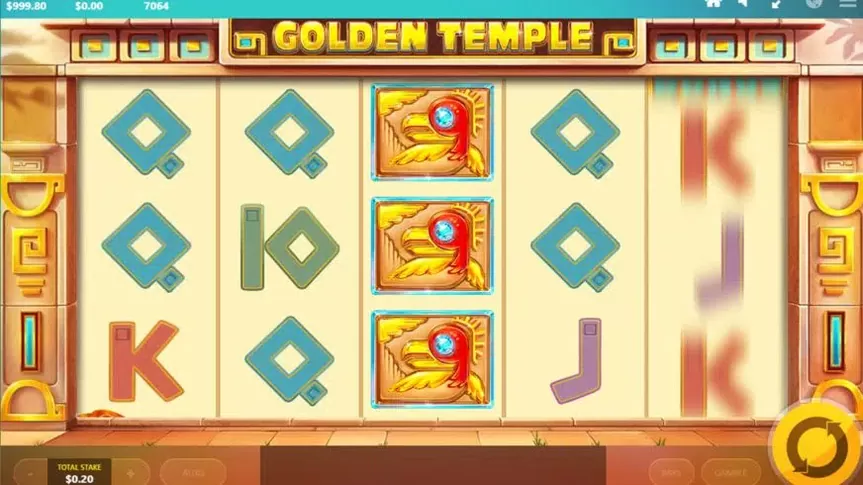 Golden Temple slot screenshot 1