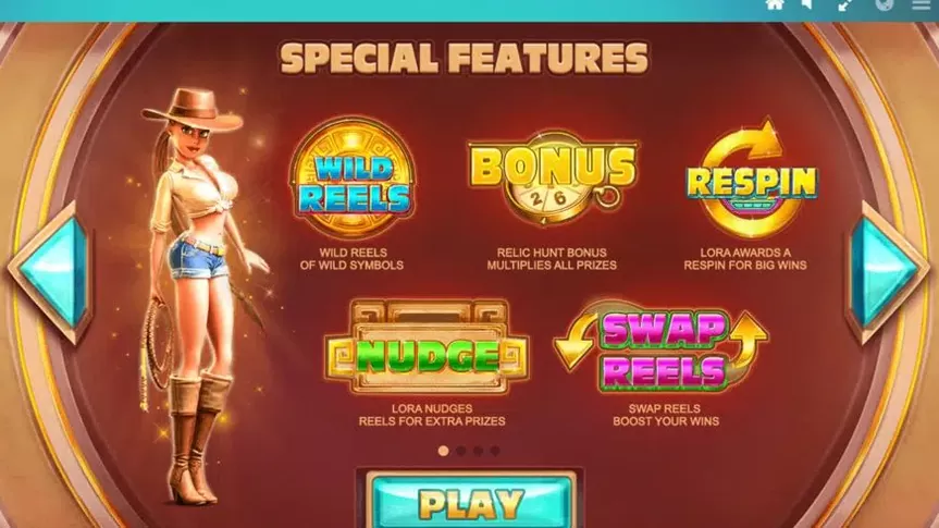 Golden Temple slot screenshot 2