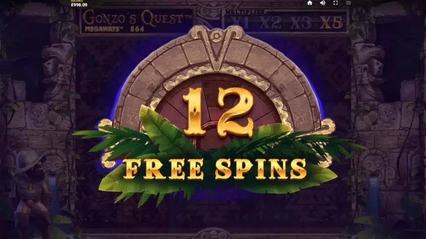Gonzo’s Quest Megaways slot screenshot 3