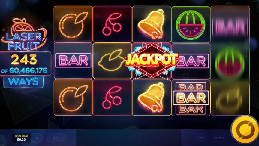 Laser Fruit slot screenshot 3