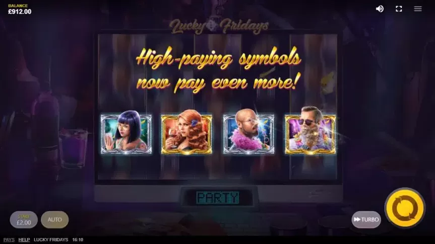 Lucky Fridays slot screenshot 2