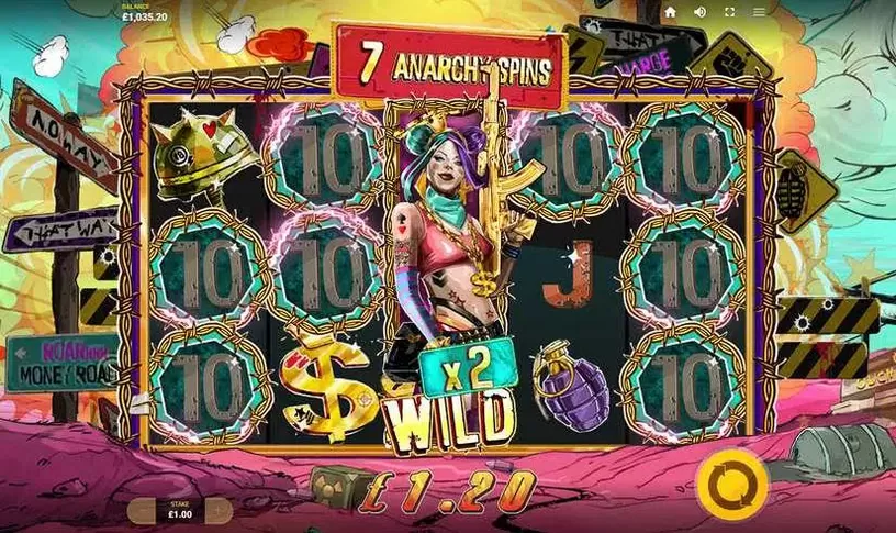 Mayhem slot screenshot 4