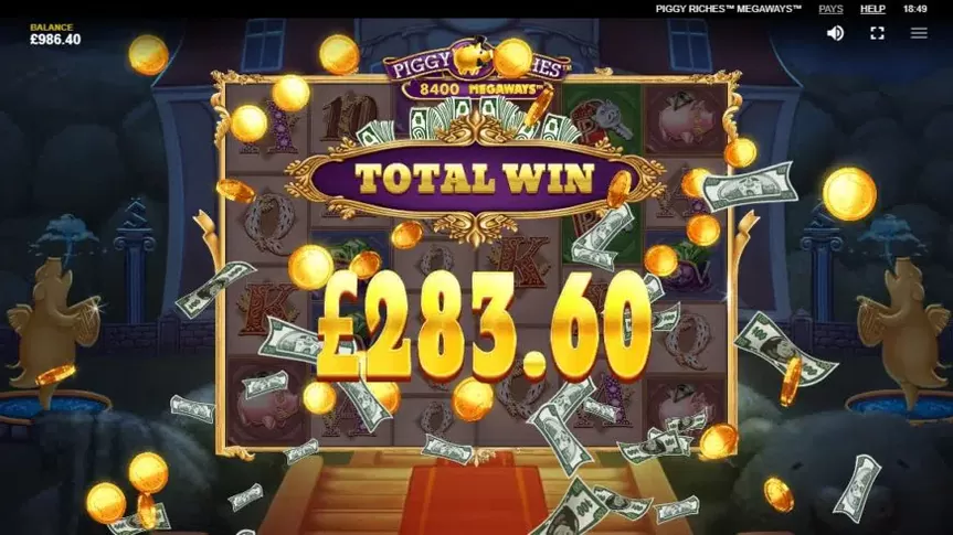 Piggy Riches Megaways slot screenshot 5