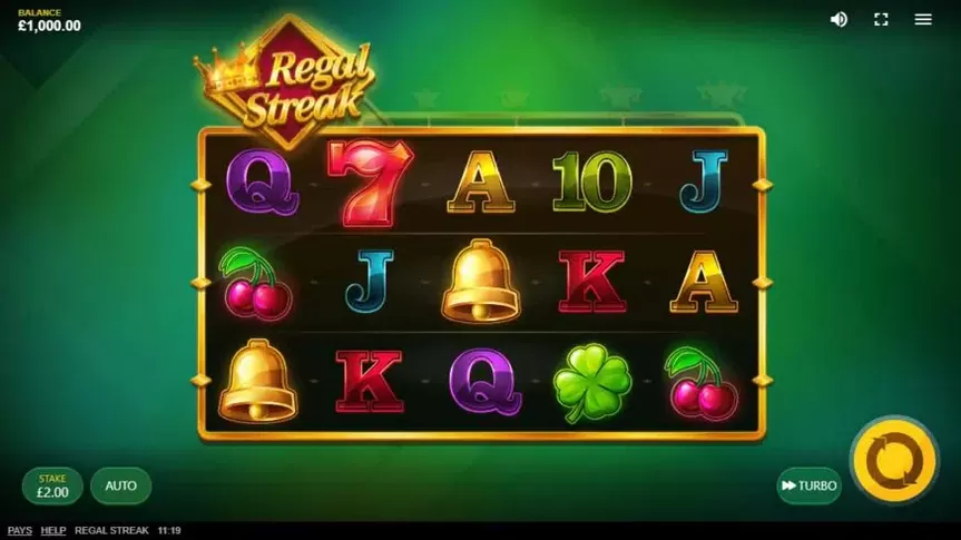 Regal Streak slot screenshot 1