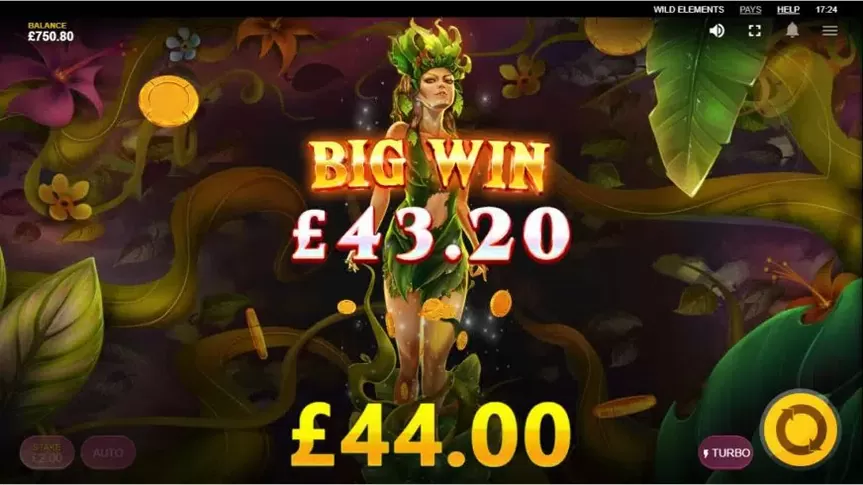 Wild Elements slot screenshot 6