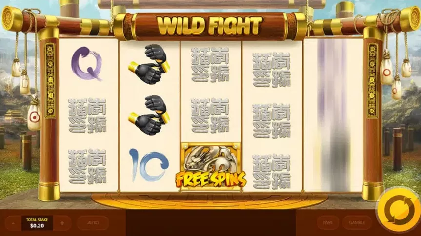 Wild Fight slot screenshot 1