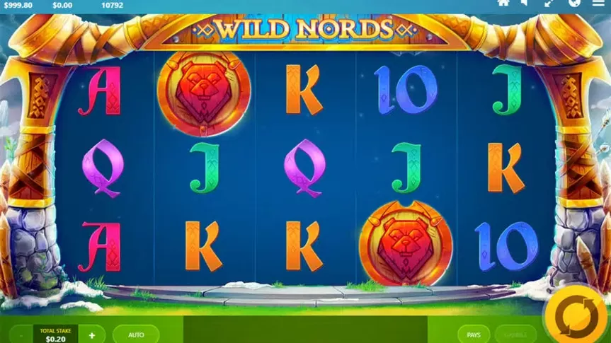 Wild Nords slot screenshot 1