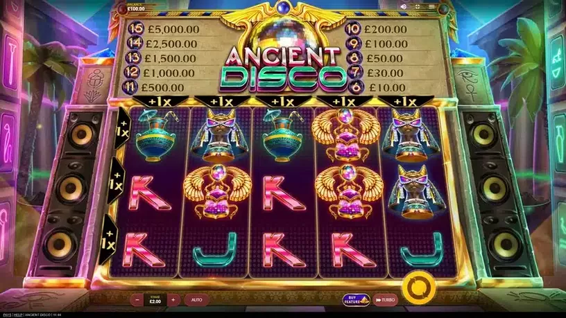 Ancient Disco slot screenshot 1