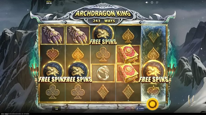 Archdragon King slot screenshot 2