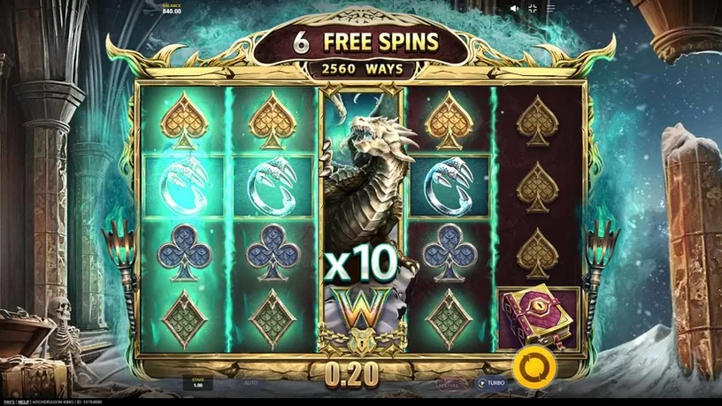 Archdragon King slot screenshot 4