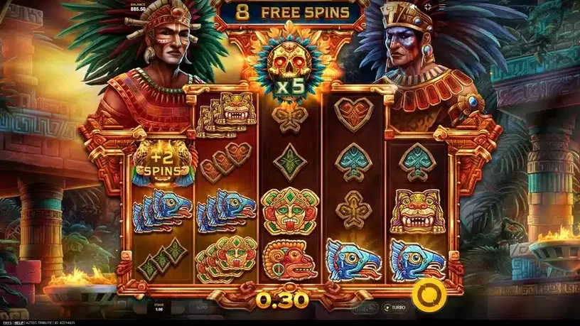 Aztec Tribute slot screenshot 5