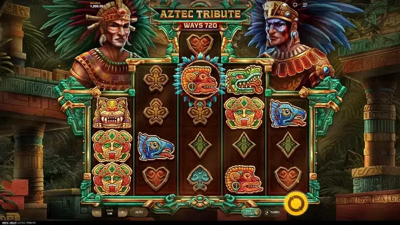 Aztec Tribute slot screenshot 1