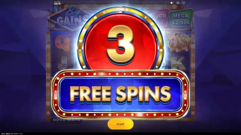 Big Gains slot screenshot 3
