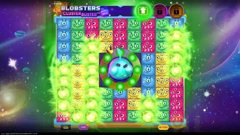 Blobsters Clusterbuster slot screenshot 6
