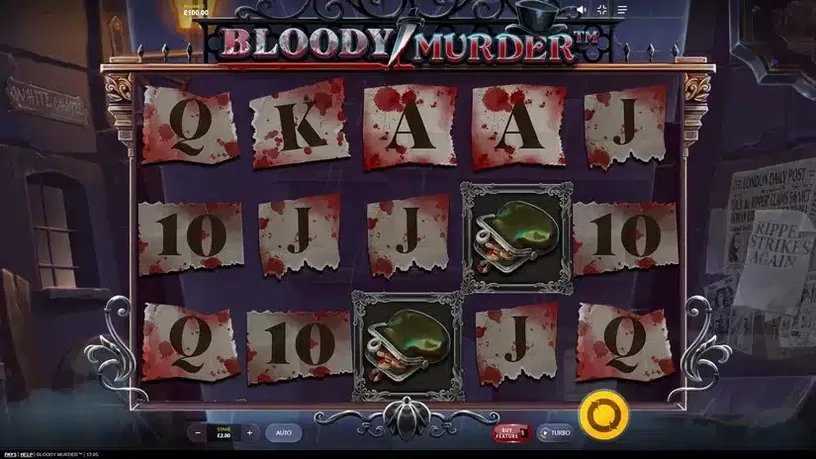 Bloody Murder slot screenshot 1