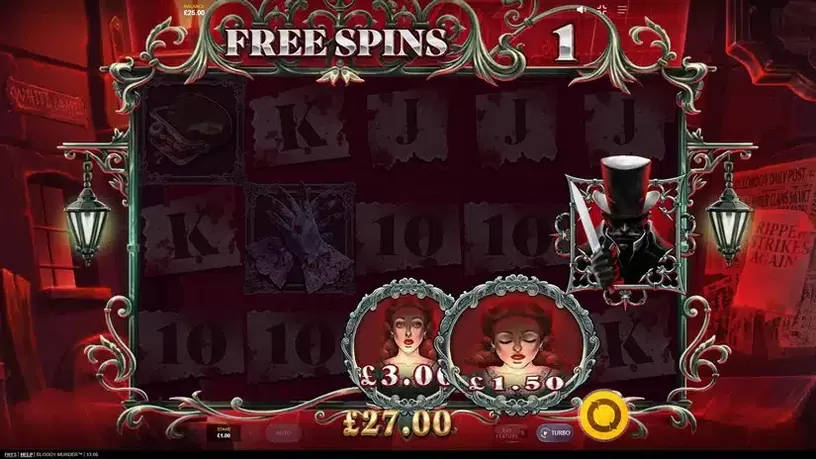 Bloody Murder slot screenshot 5
