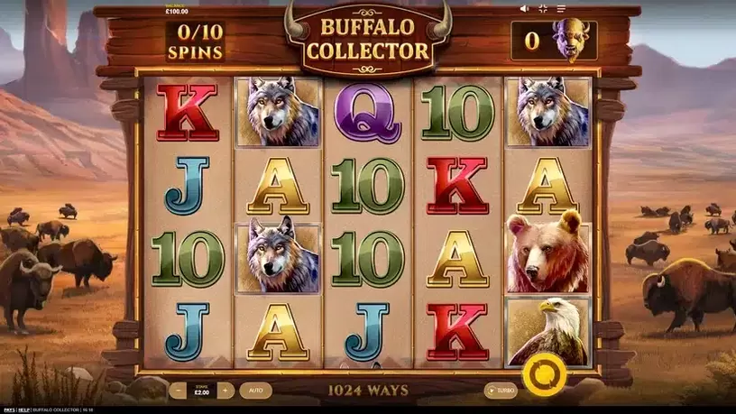 Buffalo Collector slot screenshot 1