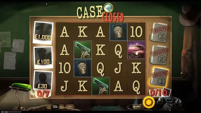 Case Closed slot screenshot 1