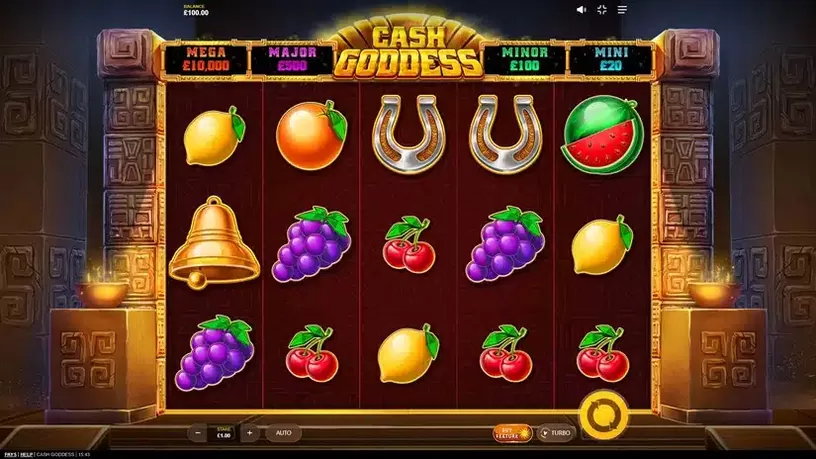 Cash Goddess slot screenshot 1