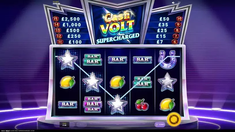 Cash Volt Supercharged slot screenshot 5