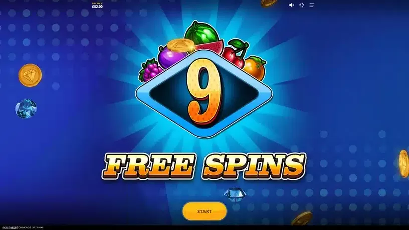 Diamonds Up slot screenshot 3