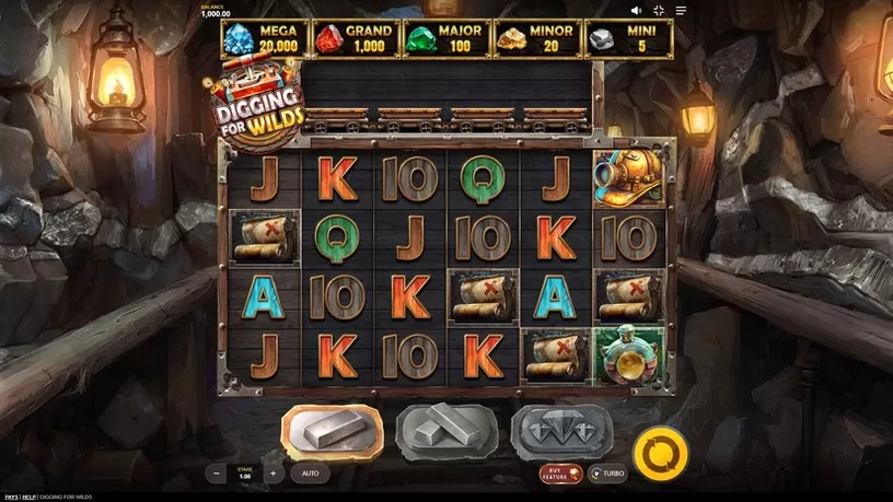 Digging for Wilds slot screenshot 1