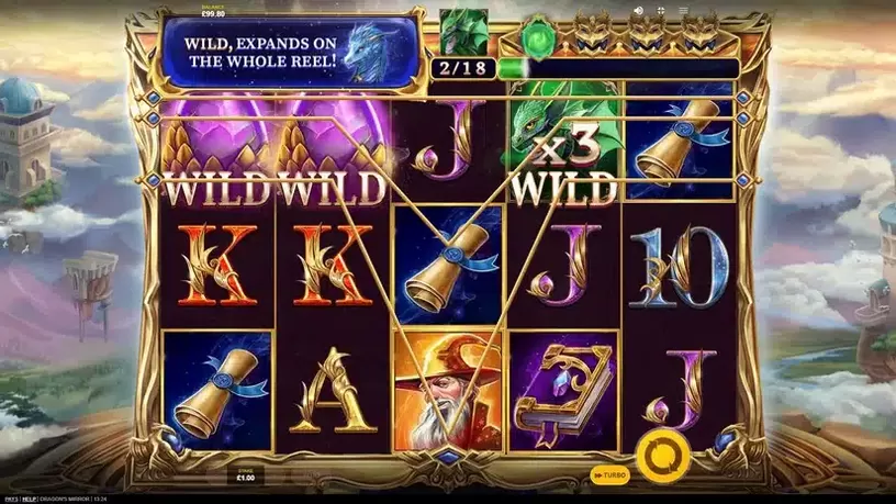 Dragon’s Mirror slot screenshot 5