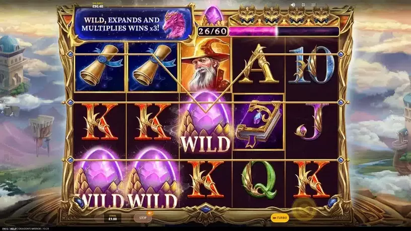 Dragon’s Mirror slot screenshot 3