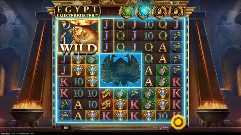 Egypt Clusterbuster slot screenshot 6