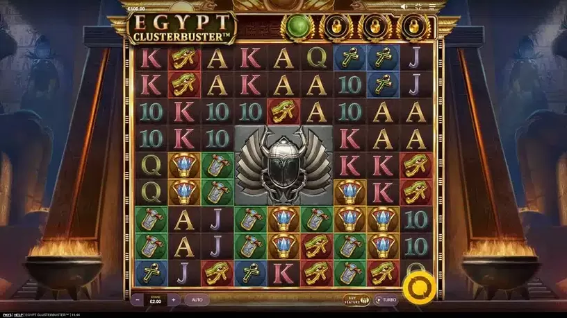 Egypt Clusterbuster slot screenshot 1