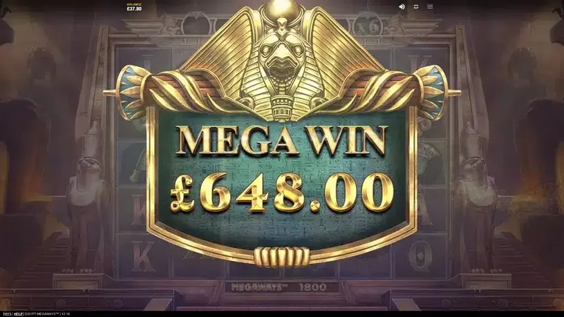 Egypt Megaways slot screenshot 7