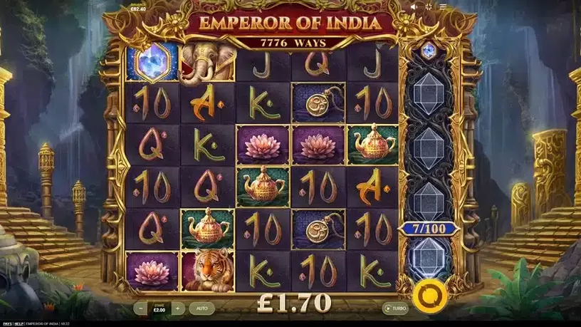 Emperor of India slot screenshot 4