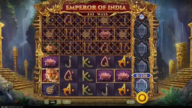 Emperor of India slot screenshot 1