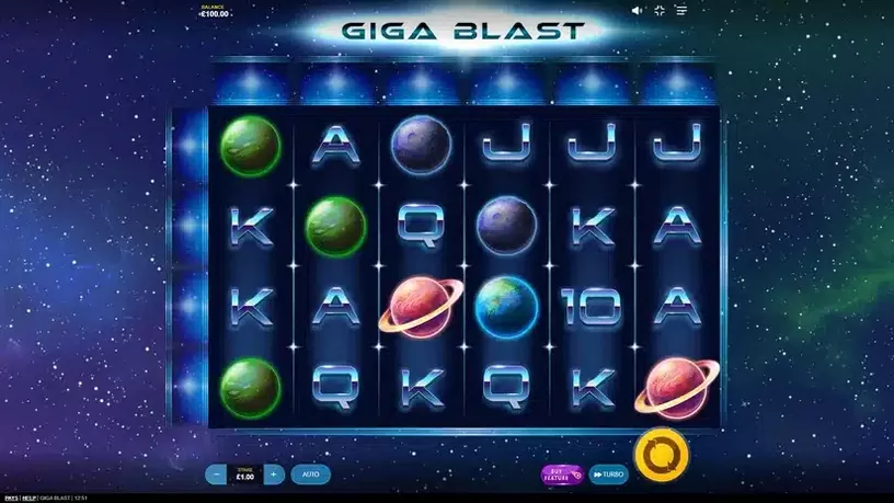 Giga Blast slot screenshot 1