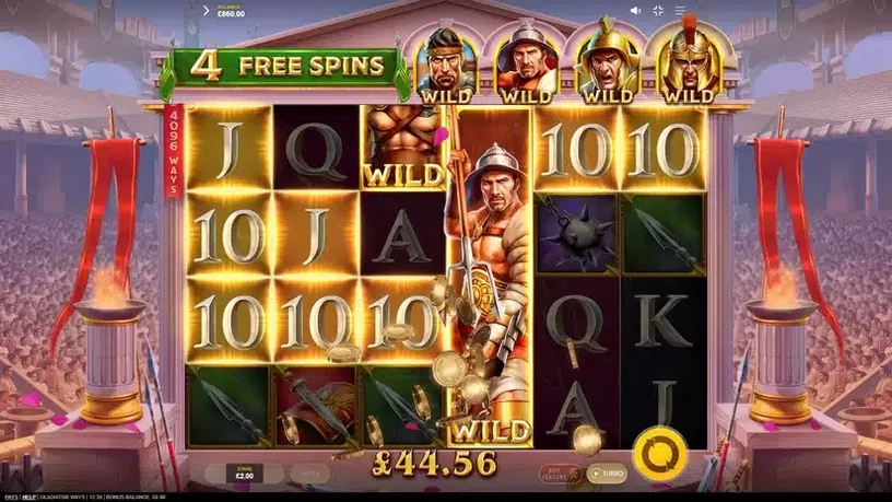 Gladiator Ways slot screenshot 5