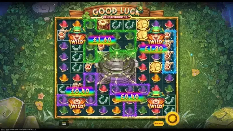 Good Luck Clusterbuster slot screenshot 2