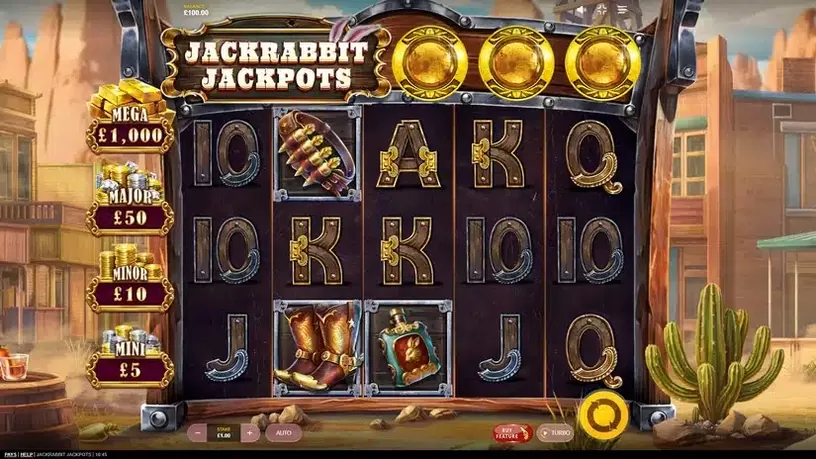 Jackrabbit Jackpots slot screenshot 1