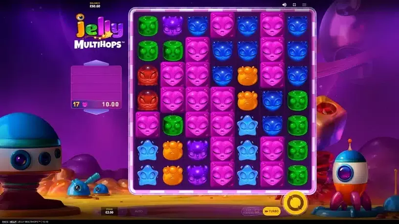 Jelly Multihops slot screenshot 4