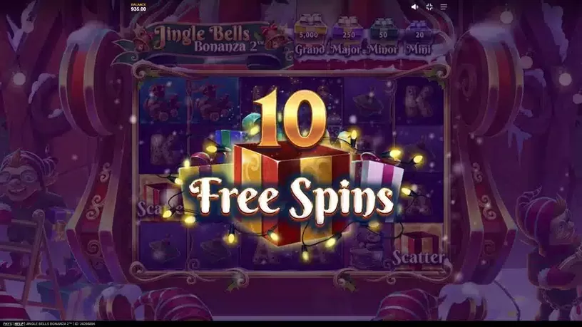 Jingle Bells Bonanza 2 slot screenshot 3